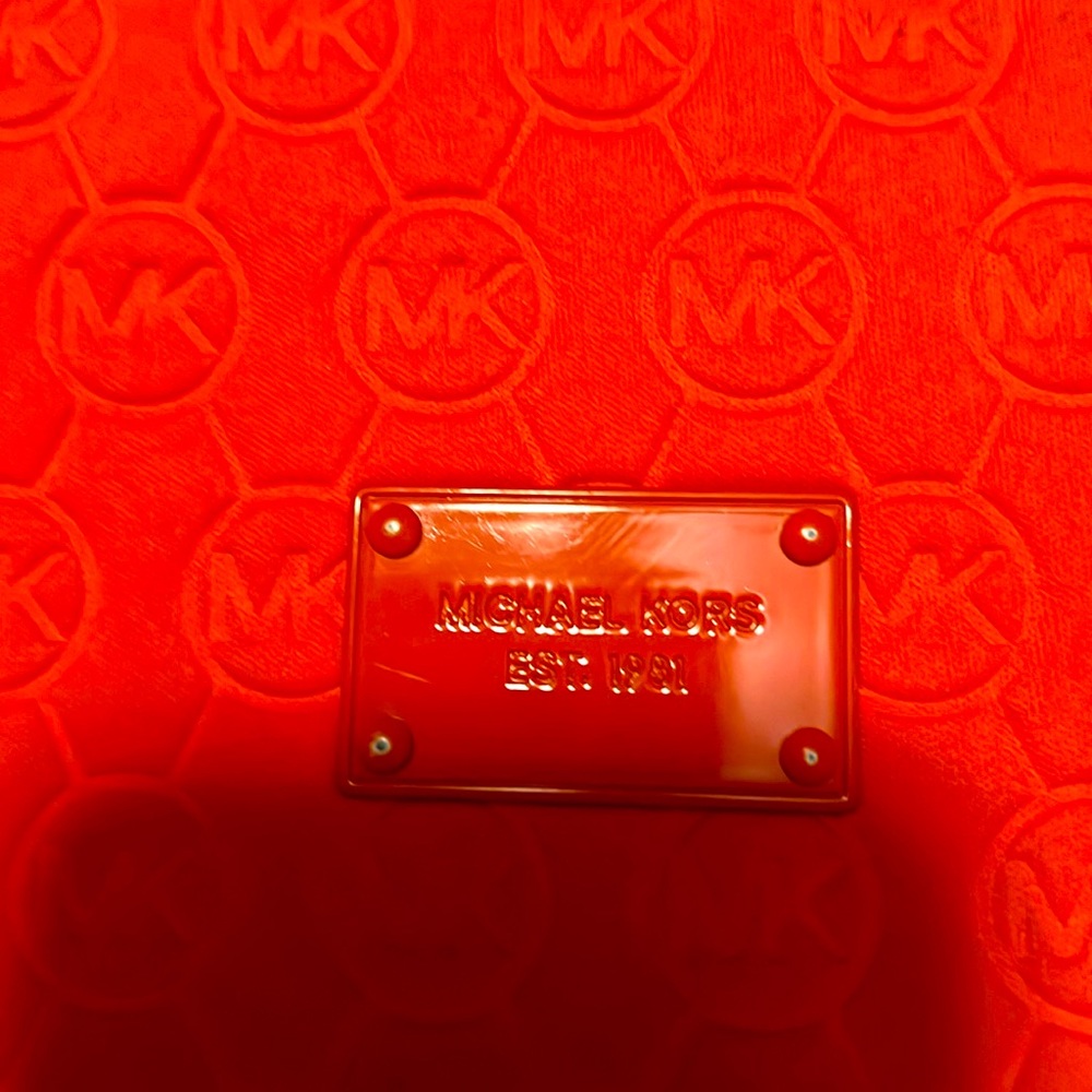 MK tablet cover bag orange